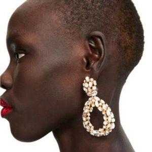 Beautiful bejeweled classy earrings